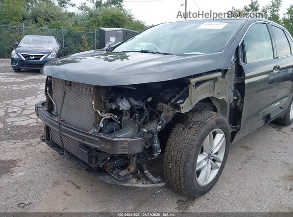 2FMPK3J92JBB78091 2018 FORD EDGE Gray Դիմացի տեսք
