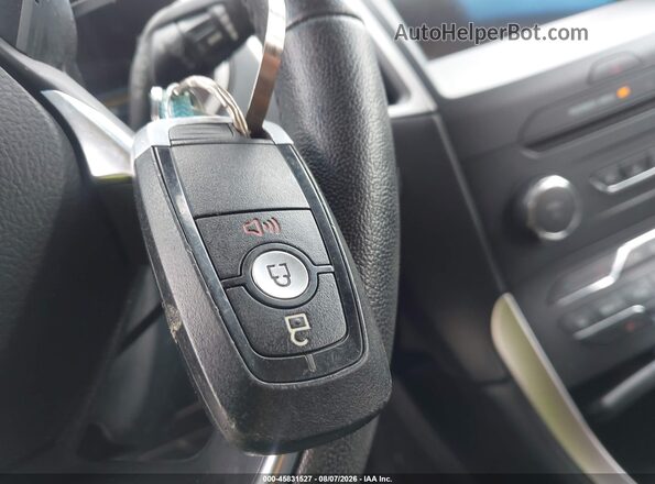 2FMPK3J92JBB78091 2018 FORD EDGE Gray Առջևի վահանակի տեսք