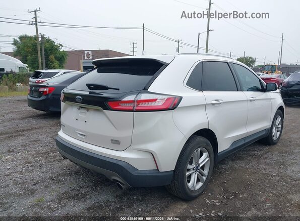 2FMPK3J92KBB73703 2019 FORD EDGE White Trasero derecho