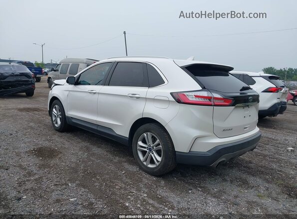 2FMPK3J92KBB73703 2019 FORD EDGE White Trasero izquierdo