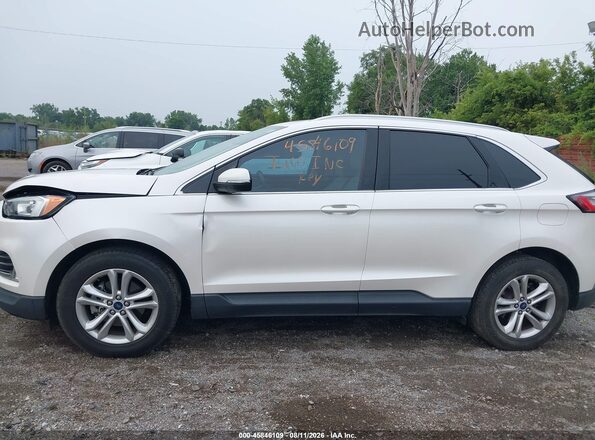 2FMPK3J92KBB73703 2019 FORD EDGE White Vista interior de 360 grados