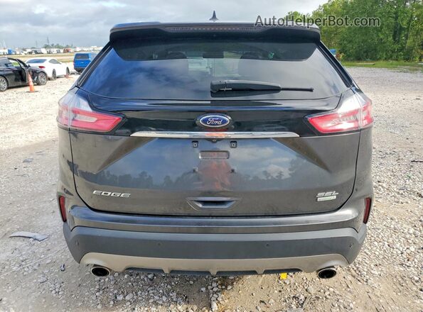2FMPK3J92KBC38615 2019 FORD EDGE Gray Rear view