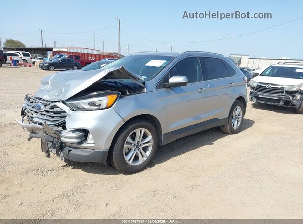 2FMPK3J92LBA19333 2020 FORD EDGE Серебряный Передняя левая четверть