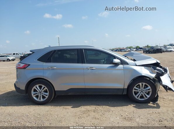 2FMPK3J92LBA19333 2020 FORD EDGE Серебряный Вид задней части салона