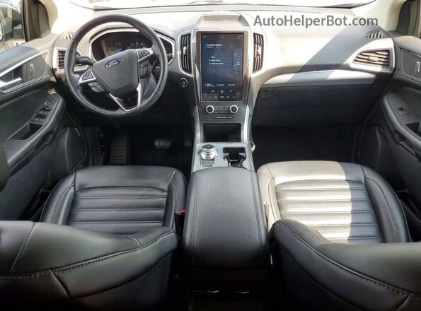 2FMPK3J92MBA01304 2021 FORD EDGE Silver წინა პანელის ხედი