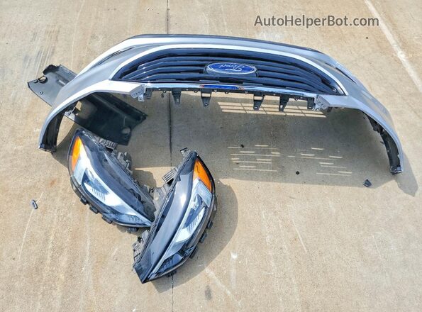 2FMPK3J92MBA01304 2021 FORD EDGE Silver VIN კოდის სტიკერის ხედი