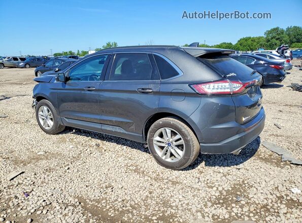 2FMPK3J93JBC10403 2018 FORD EDGE Серый Задняя левая четверть