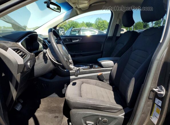 2FMPK3J93JBC10403 2018 FORD EDGE Серый Вид салона спереди