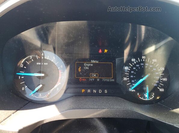 2FMPK3J93JBC10403 2018 FORD EDGE Серый Вид щитка приборов