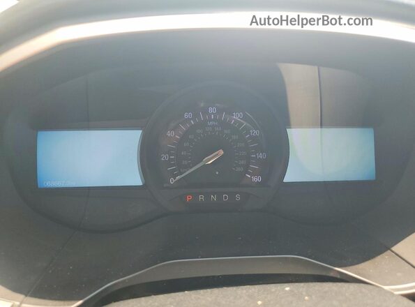 2FMPK3J93JBC53283 2018 FORD EDGE Silver ხელსაწყოთა პანელის ხედი