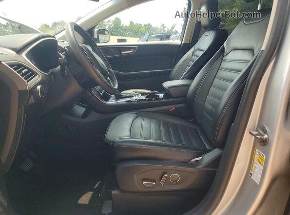 2FMPK3J93JBC53283 2018 FORD EDGE Silver წინა სალონის ხედი