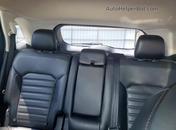 2FMPK3J93JBC53283 2018 FORD EDGE Silver უკანა სავარძლების ხედი