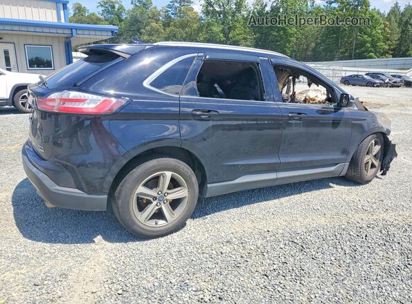 2FMPK3J93KBB92616 2019 FORD EDGE Черный Задняя правая четверть