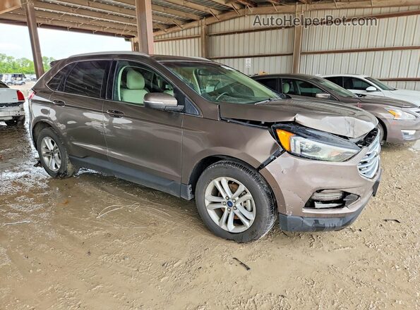 2FMPK3J93KBC19877 2019 FORD EDGE Brown Передня права чверть