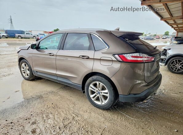 2FMPK3J93KBC19877 2019 FORD EDGE Brown Задня ліва чверть