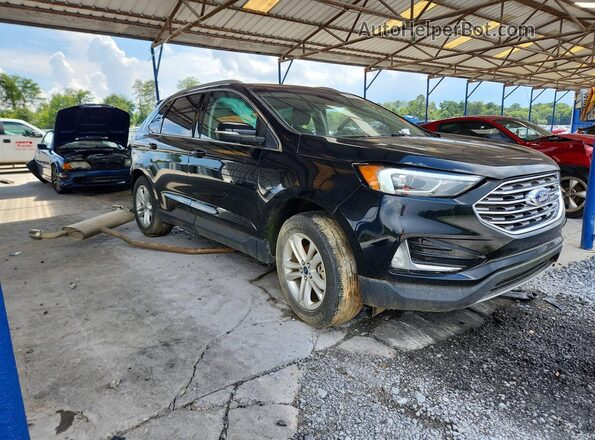 2FMPK3J93KBC23699 2019 FORD EDGE Черный Вид спереди