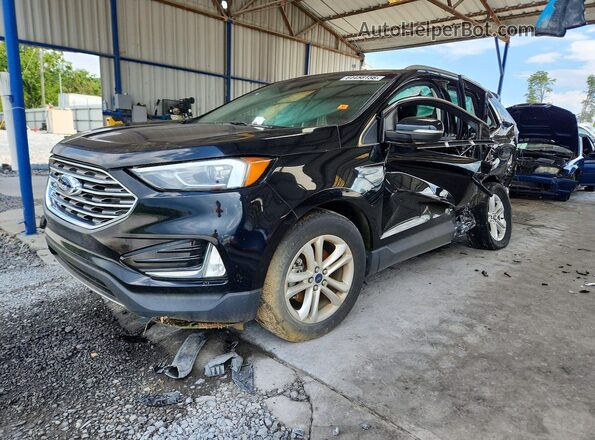 2FMPK3J93KBC23699 2019 FORD EDGE Черный Задняя левая четверть