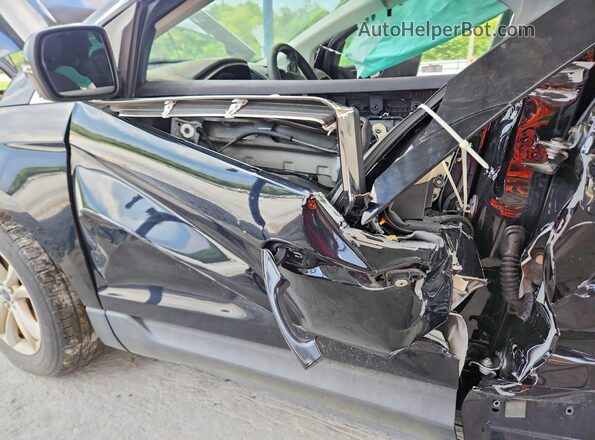 2FMPK3J93KBC23699 2019 FORD EDGE Черный Вид панели приборов