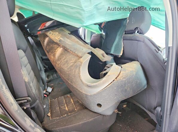 2FMPK3J93KBC23699 2019 FORD EDGE Черный Вид задней части салона