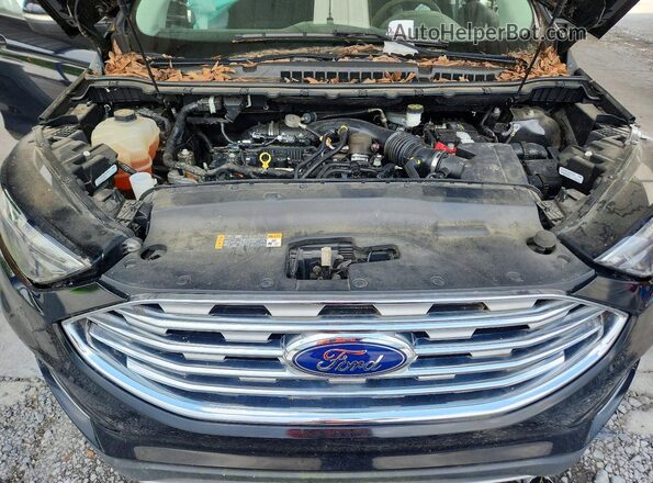2FMPK3J93KBC23699 2019 FORD EDGE Черный Вид подкапотного пространства