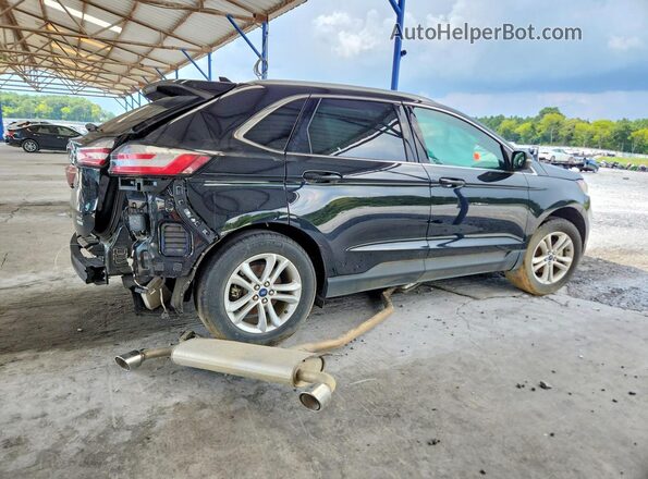 2FMPK3J93KBC23699 2019 FORD EDGE Черный Передняя правая четверть