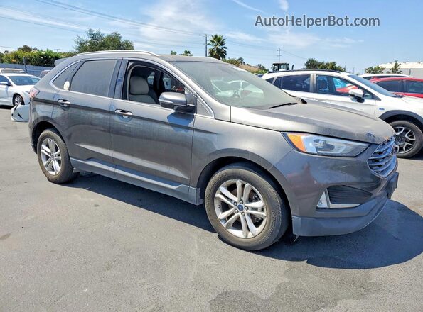 2FMPK3J93KBC36999 2019 FORD EDGE Black Przód prawy