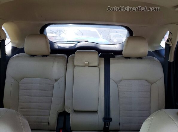 2FMPK3J93KBC36999 2019 FORD EDGE Black Widok tylnych siedzeń