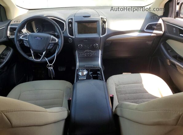 2FMPK3J93KBC36999 2019 FORD EDGE Black Widok deski rozdzielczej