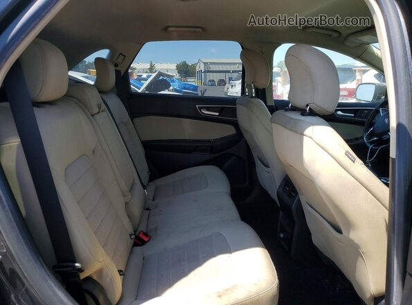 2FMPK3J93KBC36999 2019 FORD EDGE Black Widok wnętrza z tyłu