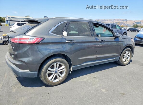 2FMPK3J93KBC36999 2019 FORD EDGE Black Tył prawy