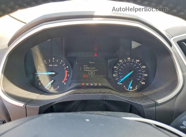 2FMPK3J93KBC36999 2019 FORD EDGE Black Widok zestawu wskaźników
