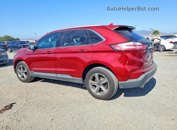 2FMPK3J93KBC74085 2019 FORD EDGE Red უკანა მარცხენა
