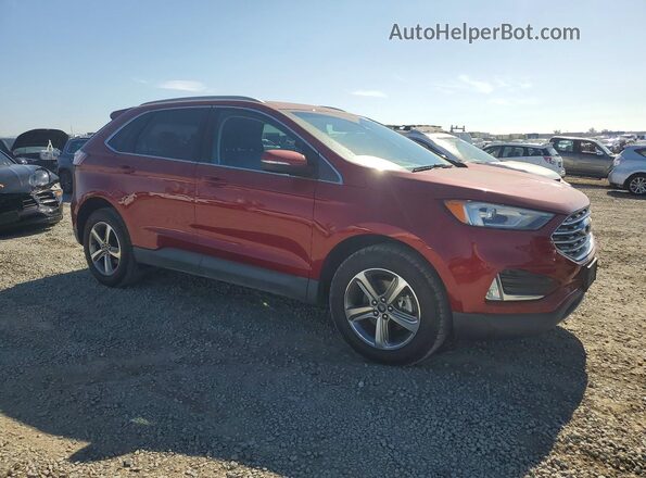 2FMPK3J93KBC74085 2019 FORD EDGE Red წინა მარჯვენა