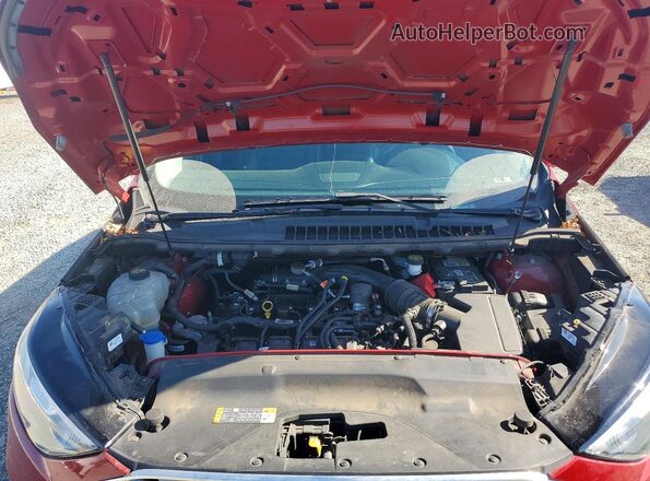 2FMPK3J93KBC74085 2019 FORD EDGE Red ძრავის განყოფილების ხედი