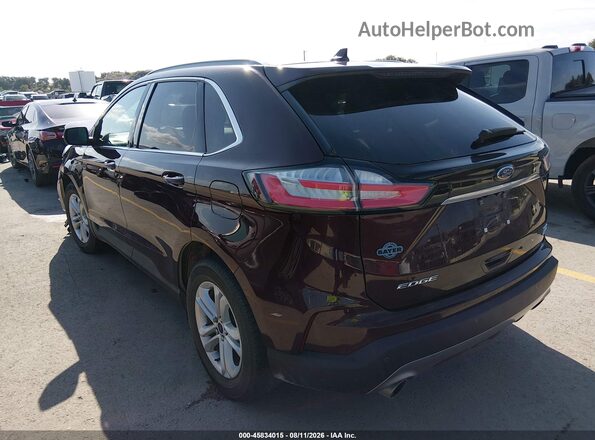 2FMPK3J93LBA26761 2020 FORD EDGE Burgundy Задня ліва чверть