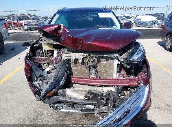 2FMPK3J93LBA26761 2020 FORD EDGE Burgundy Вид спереду