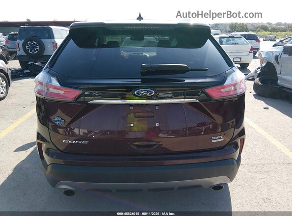 2FMPK3J93LBA26761 2020 FORD EDGE Burgundy 