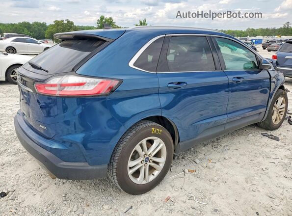 2FMPK3J93LBB48150 2020 FORD EDGE Blue Rear right