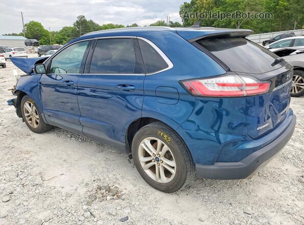 2FMPK3J93LBB48150 2020 FORD EDGE Blue Rear left