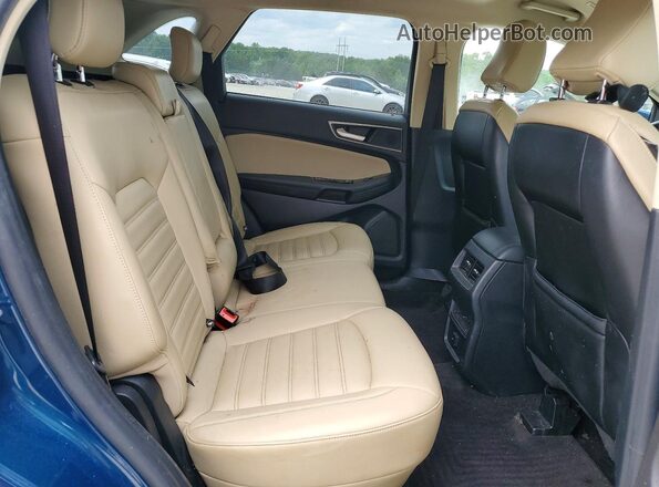 2FMPK3J93LBB48150 2020 FORD EDGE Blue Rear interior view