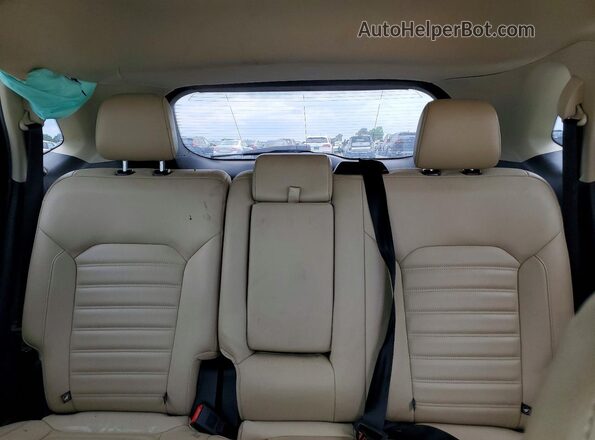 2FMPK3J93LBB48150 2020 FORD EDGE Blue Rear seats view