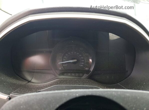 2FMPK3J93LBB48150 2020 FORD EDGE Blue Instrument cluster view