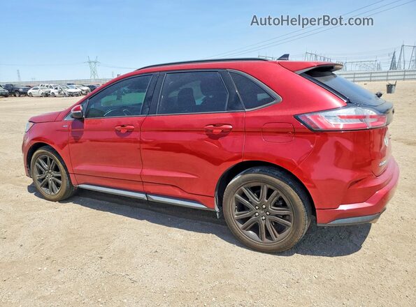 2FMPK3J93LBB58788 2020 FORD EDGE Red Rear left