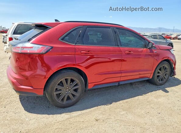 2FMPK3J93LBB58788 2020 FORD EDGE Red Rear right