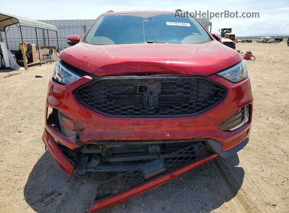 2FMPK3J93LBB58788 2020 FORD EDGE Red Front view