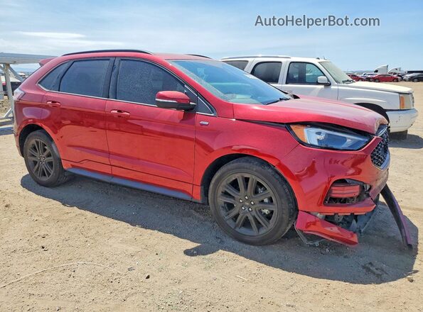 2FMPK3J93LBB58788 2020 FORD EDGE Red Front right