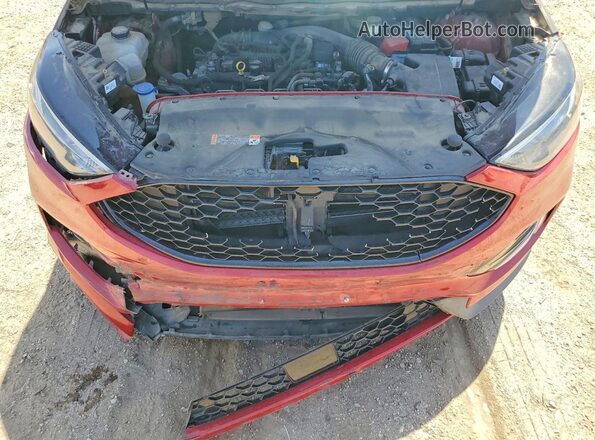 2FMPK3J93LBB58788 2020 FORD EDGE Red Rear interior view