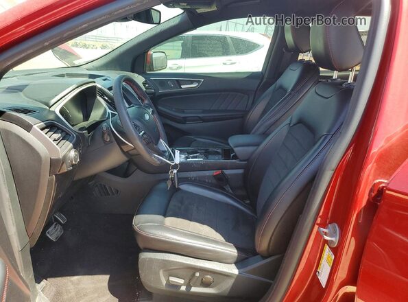 2FMPK3J93LBB58788 2020 FORD EDGE Red Front interior view