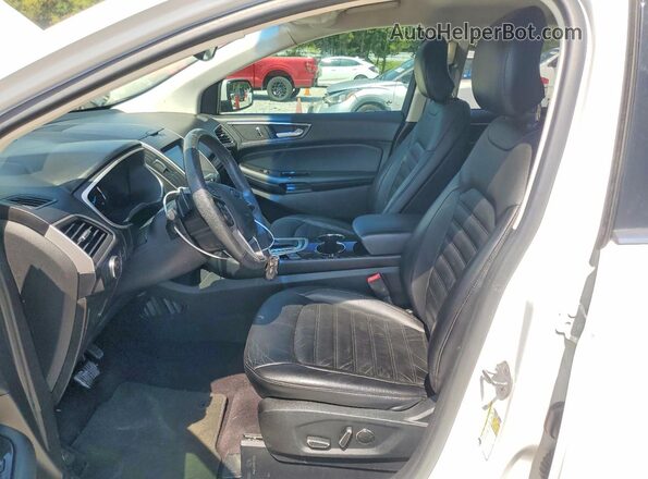 2FMPK3J94GBC51809 2016 FORD EDGE White Front interior view
