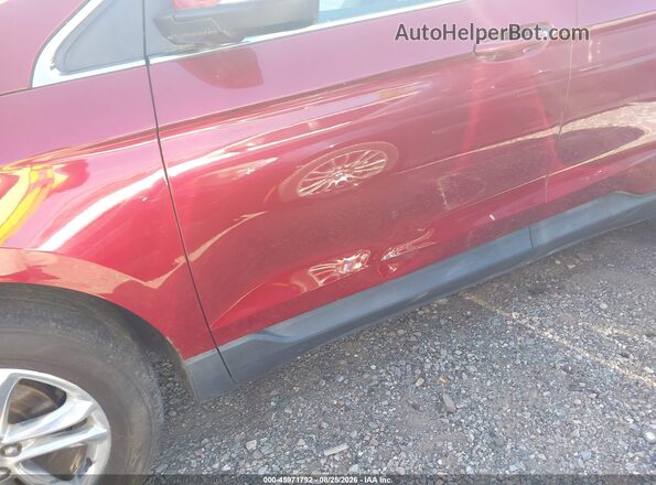 2FMPK3J94HBC01641 2017 FORD EDGE Red Vista frontal